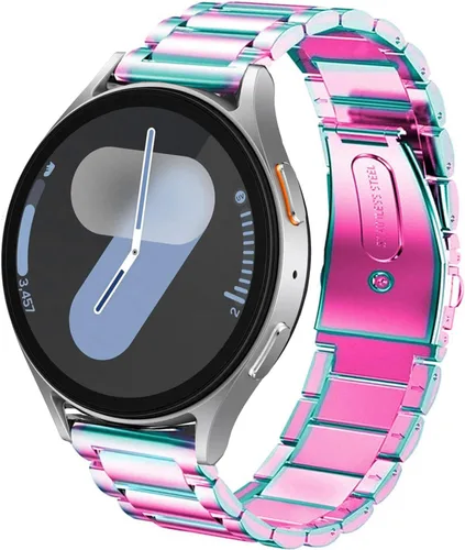 Miniatura 18 de DEALELE - Correas compatibles con Samsung Galaxy Watch 7 / FE / 6/6 Classic / 5/5 Pro / 4/4 Classic/Galaxy 3 de 41 mm, correa de repuesto de metal