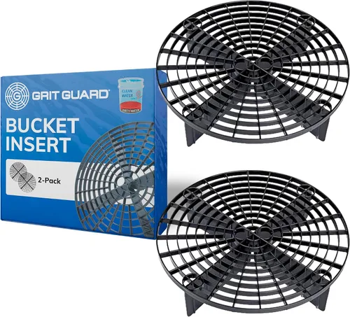 Miniatura 18 de El insertable de Grit Guard: Cabe en una cubeta de 12 pulgadas de diámetro, Negro