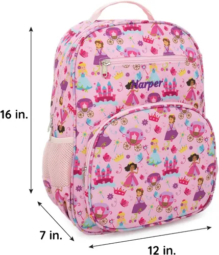Miniatura 3 de DIBSIES Mochila personalizada de la colección Adventure, Princesa, Mochila