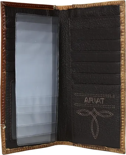 Miniatura 4 de Ariat Cartera para hombre con esquinas desgastadas