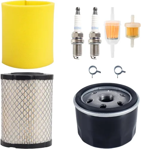 Kit de afinación de filtro de aire y aceite YTH22V46 Z254F para Husqvarna YTH24V48 Z254 Z246 YTA18542 YTH2348 YTA22V46 YTA24V48 YTH24V54 Cortacésped