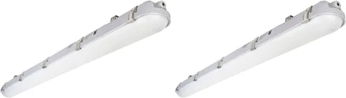 Miniatura 9 de DAKASON Luz LED hermética de vapor de 4 pies 60 W 6600 lm (120 W equivalente), luz LED impermeable para tienda al aire libre, 5000 K, IP65, 100-277