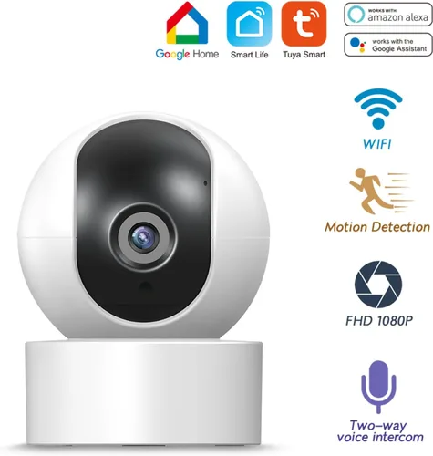 Miniatura 2 de PGST Sistema de alarma inalámbrico para el hogar con cámara de seguridad HD, sensores de alarma de puerta expandibles para bricolaje, alertas