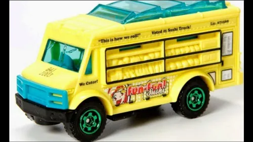 Miniatura 2 de Matchbox MBX Adventure City Food Truck Amarillo #9/120