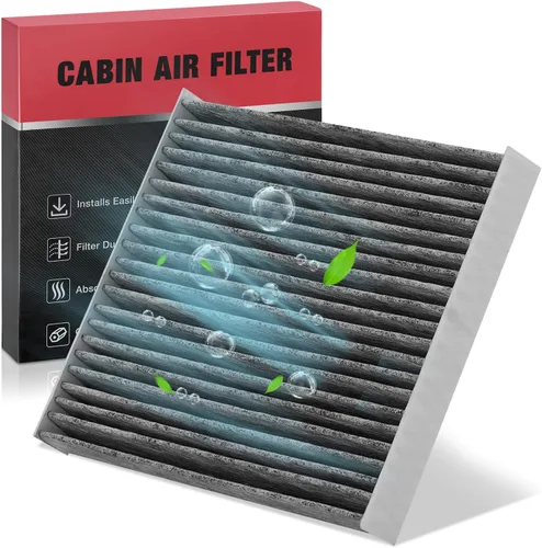 Miniatura 19 de BDFHYK 2 filtros de aire de cabina CF10136 con carbón activado compatibles con Chevy Uplander 2005-2009, Venture 2001-2005, compatibles con Buick
