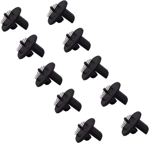 Miniatura 20 de Paquete de 5 tapas universales con anillo de tracción, piezas de repuesto para persianas enrollables para exteriores e interiores (beige)