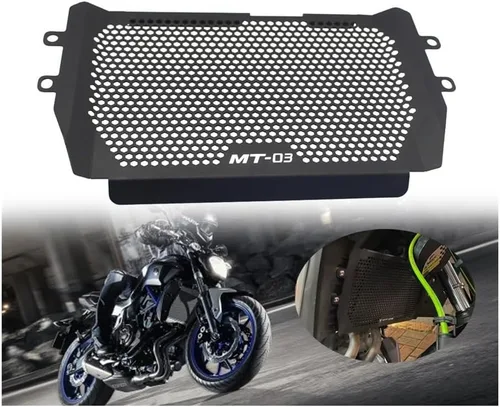 Radiator Grille Guard Motorcycle Radiator Tank Grille Guard Cover Protector Protection for Ya&maha YZF R3 R25 MT25 MT03 MT 03 2015-2021 Motor Parts
