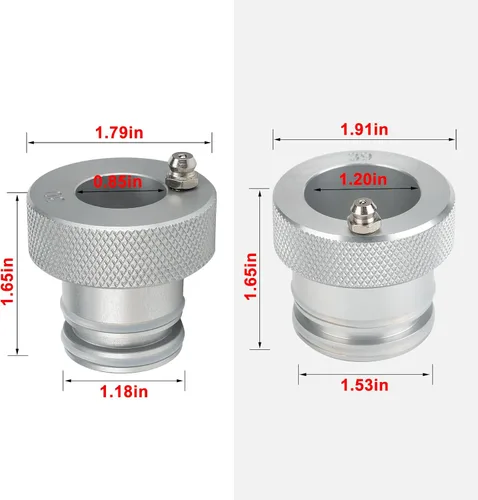 Miniatura 3 de 2 piezas de herramienta de grasa para rodamientos de rueda de 30 mm + 39 mm Compatible con Can Am Maverick X3/MAX Adecuada para rodamientos UTV ATV