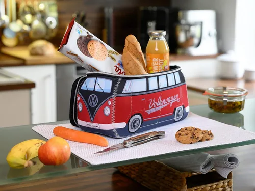 Miniatura 5 de BRISA VW Collection - Volkswagen - Bolsa universal de neopreno para maquillaje, cosméticos, artículos de tocador para farmacia de viaje, con diseño