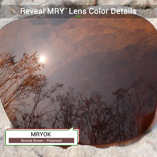 Miniatura 3 de Mryok Lentes De Repuesto Polarizadas Para Oakley Half Jacket 2.0 XL OO9154-2.441 in - Bronce Marrón