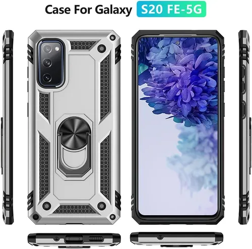 Miniatura 4 de Funda de Teléfono Compatible para Galaxy S20 FE con Protector de Pantalla HD, [Grado Militar Probada en Caídas de 16 pies] Funda de Teléfono Funda
