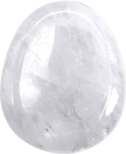 Miniatura 19 de Fekuar Piedra de cristal de jaspe kambaba natural, piedra de preocupación para el pulgar, tallada a mano, piedras de bolsillo de lágrima de cristal