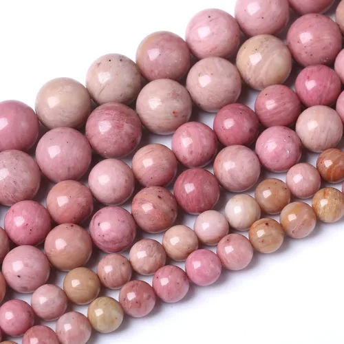 Miniatura 31 de 36 PIEZAS Cuentas de Malaquita Roja de 10 MM, Cuentas Redondas Sueltas de Gema Natural para Hacer Joyería 38 cm