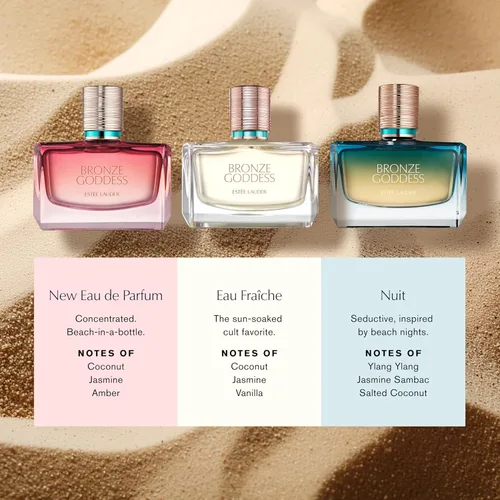 Miniatura 6 de Estée Lauder Bronze Goddess Eau Fraîche Spray with Notes of Tiare Flower, Creamy Coconut, Amber, Sandalwood & Vanilla Perfumes for Women
