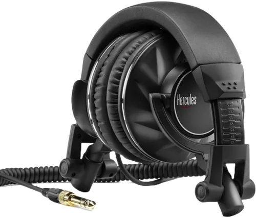 Miniatura 3 de Hercules HDP DJ60 - Auriculares DJ de calidad profesional - Alto rendimiento, plegables y cómodos