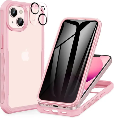 Miniatura 110 de CENHUFO Funda de privacidad para iPhone 11 Pro, funda de cuerpo completo con protector de pantalla de privacidad de vidrio templado 9H integrado