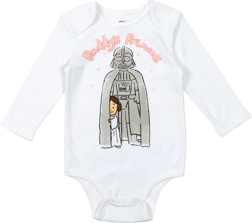 Miniatura 2 de Star Wars The Mandalorian Baby Grogu - Body de manga larga (3 unidades)