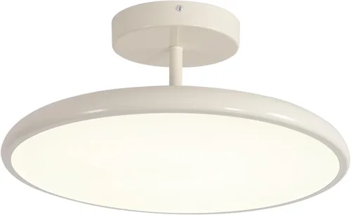 Miniatura 10 de KCO Lighting Iluminación Vintage Verde Luz de Techo Empotrada Negra Luz de Techo Semi Empotrada de Mediados de Siglo Moderno Lámpara de Techo