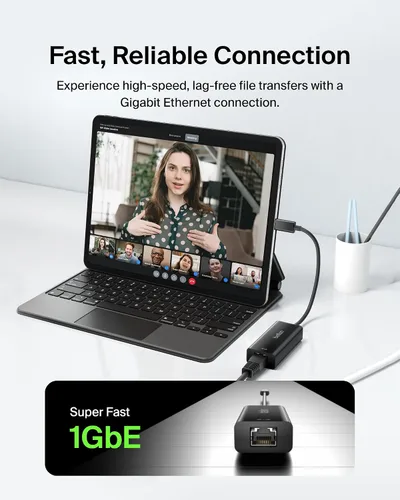 Miniatura 3 de Belkin Adaptador USB-C a Ethernet, puerto Ethernet Gigabit compatible con MacBook Pro y Dell XPS de 13 pulgadas, paquete de 6