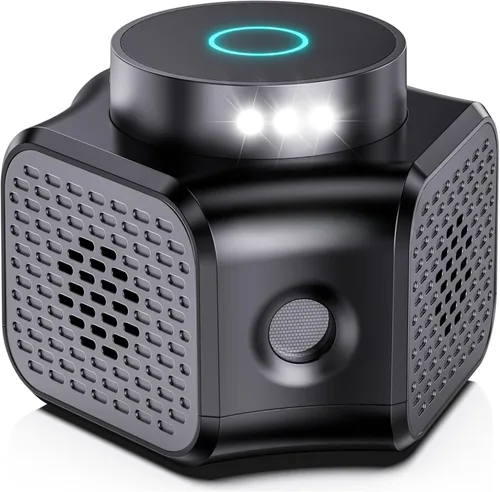 Repelente de ratones, enchufe ultrasónico, repelente de ratones de 360° para interiores con dispositivo disuasorio de roedores de ardillas 4 en 1