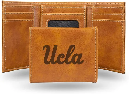 Miniatura 63 de NCAA Rico Industries - Billetera triple grabada con láser, con grabado láser, accesorio para hombre