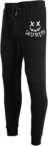 Miniatura 7 de JMIERR Pantalones deportivos cónicos para hombre, para gimnasio, correr, entrenamiento, atléticos, con cordón y bolsillos