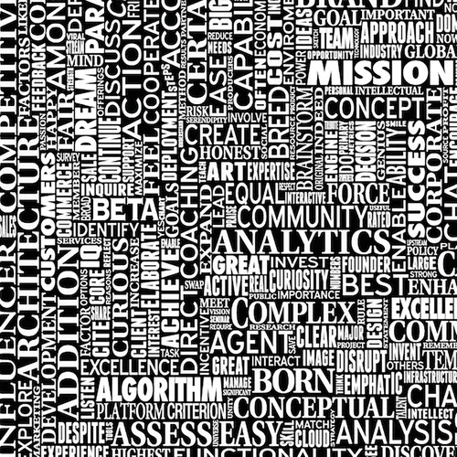 Miniatura 4 de Tarea Word Cloud Rompecabezas de 1000 piezas, 1 EA