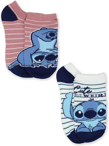 Miniatura 6 de Disney Lilo Stitch Kids Adults 6 pack Socks Set