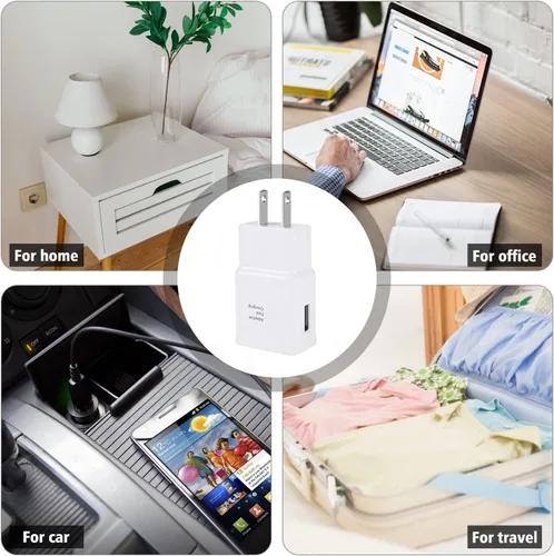 Miniatura 6 de Cargador USB C, Cargador Rápido Samsung con Cable USB Tipo C de 2m para Samsung Galaxy S8/S9/S10/S10 Plus/S10E/S20/S20 Plus/S21/S21 Ultra/S22/S22