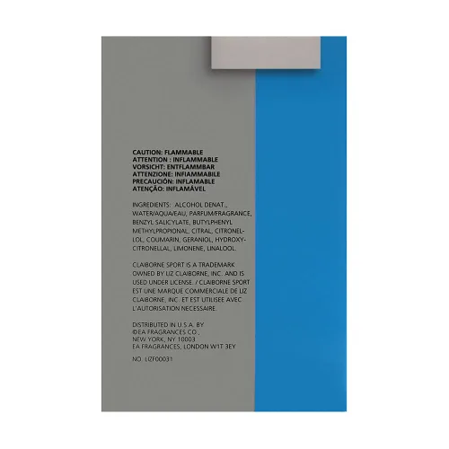 Miniatura 2 de Liz Claiborne Colonia para hombre, Eau de Colonia en aerosol, aroma diurno, deporte, 3.4 fl oz