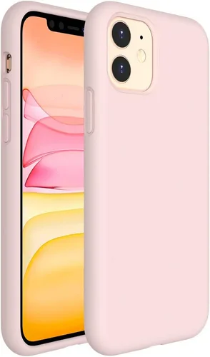 Miniatura 282 de Miracase Funda diseñada para iPhone 13, con protector de pantalla de vidrio templado, forro de microfibra suave antiarañazos, funda de goma