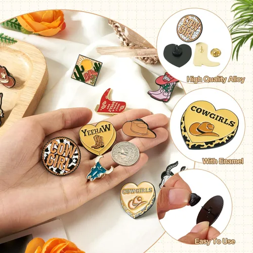 Miniatura 144 de Pandahall - Broches esmaltados de aleación con varios temas, broche de solapa, juego de pines esmaltados