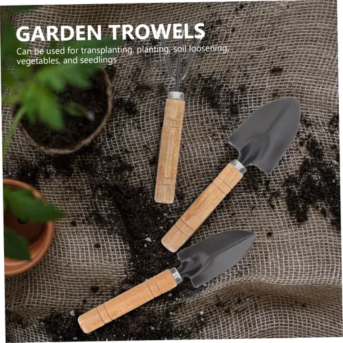 Miniatura 3 de HANABASS Gardening Screen Set 5pcs Soil Sieves Rake Trowels Planting Shovels Hand Tools for Use
