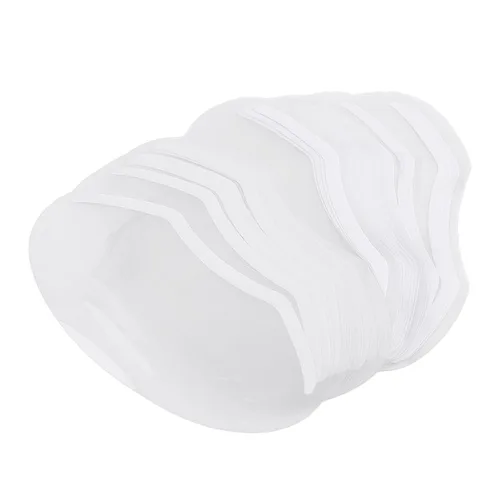 50 protectores faciales desechables transparentes para la cara, para peluquería, corte de pelo, protección de ojos para peluquería, extensiones de