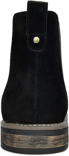 Miniatura 5 de Bruno Marc - Botines tipo Chelsea de gamuza y piel para hombre