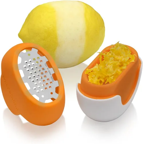 Miniatura 3 de Microplane Flexi Zesti Rallador de Cítricos Manual (Naranja)