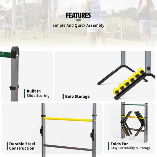 Miniatura 3 de EastPoint Sports Go! Gater Premium Steel Ladderball Set - Features Sturdy Steel Material, Built-in Scoring System, Complete with All Accessories