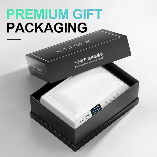 Miniatura 7 de L'UGX Lámpara Profesional de Curado de Uñas para Secador de Esmalte en Gel 72W Luces LED UV para Uñas con Almohada Reposabrazos y Bandeja Retráctil
