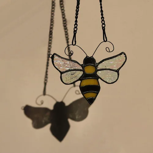 Miniatura 7 de Adorno de abejorro de abejorros para colgar en la ventana, decoración del hogar, regalos de cumpleaños para mamá, abuela, tía, hermana, amante