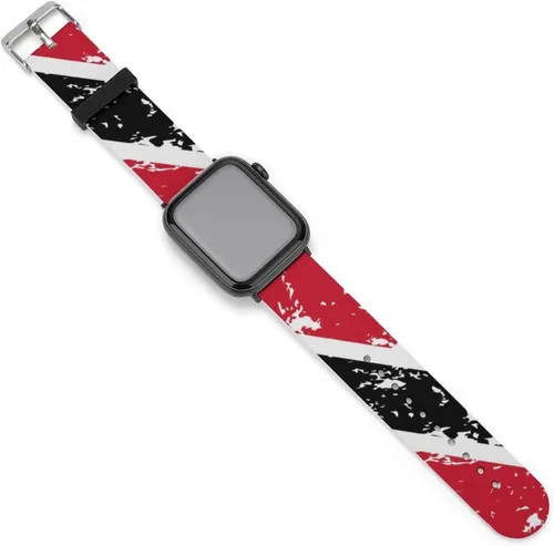 Miniatura 36 de Correa de reloj de silicona suave compatible con Apple Watch para hombres/unisex/jóvenes compatible con Iwatch Series 5/4/3/2/1, Happy Camper