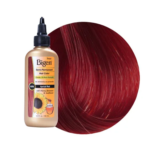 Miniatura 10 de Bigen Color de cabello semipermanente #A4 Amber, 3 onzas