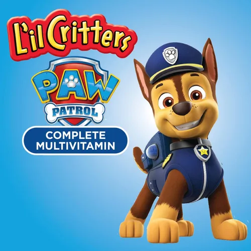 Miniatura 6 de L'il Critters Paw Patrol Gummy Vites - Multivitamínico diario para niños, vitamina C, D3 para apoyo inmunológico sabores de cereza, naranja