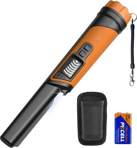 Miniatura 10 de DR.ÖTEK Detector de metales Pinpointer para adultos y niños, IP68 totalmente impermeable, detector de metales subacuático, puntero de mano