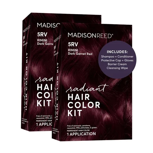 Miniatura 23 de Madison Reed Radiant - Kit de tinte para el cabello – 8CC rubio cobrizo vivo oscuro (caléndula matera), tinte permanente para el cabello