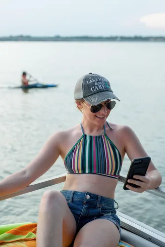 Miniatura 4 de Katydid Boat Hair Don't Care Women's gorra para mujer