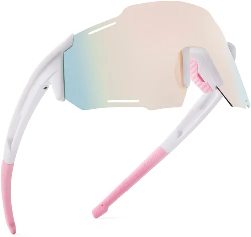 Miniatura 10 de KFPH Polarized Sports Sunglasses for Men Women Cycling Driving Fishing Mountain Bike Sun Glasses UV400 Protection Negro/Azul