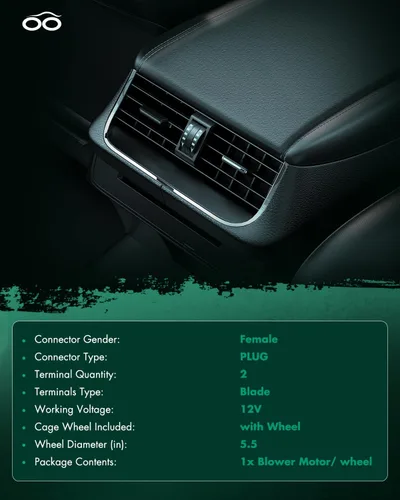 Miniatura 7 de Motor de ventilador HVAC SCITOO Compatible con Ford Expedition/Lincoln Navigator 2018-2024, Ford F-150 2015-2023, Ford F-250 Super Duty 2017-2022