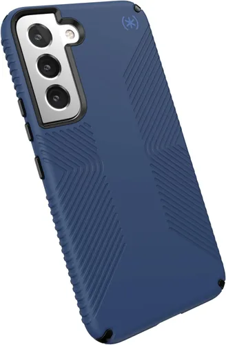 Miniatura 10 de Speck Productos Funda Presidio2 Grip Samsung Galaxy S22, bisel elevado, Negro/Negro/Blanco