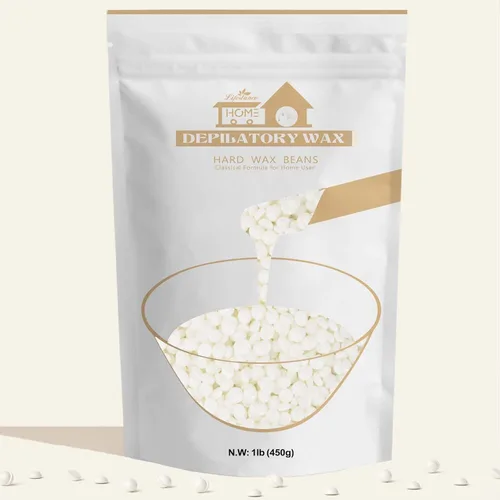 Miniatura 20 de 1 libra de granos de cera dura, kit de cera en perlas de Lifestance para depilación de cera dura para cabello fino y delgado, piel sensible, perlas