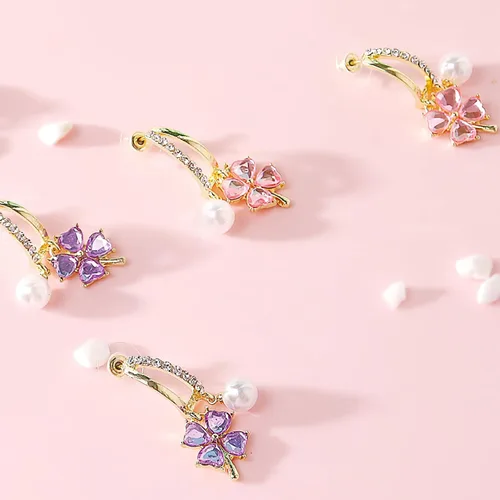 Miniatura 6 de 2 pares de aretes de aro de actividad linfática, aretes de drenaje linfático, aretes de germanio de magnetoterapia, aretes de aro grandes
